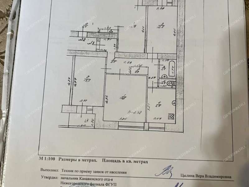 трёхкомнатная квартира на Архангельской улице дом 20