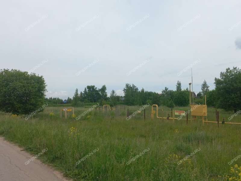 земельный участок 15 соток Васильковая улица деревня Инютино