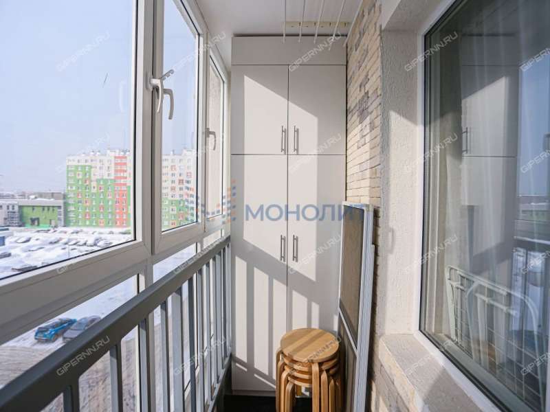 двухкомнатная квартира на Бурнаковской улице дом 91