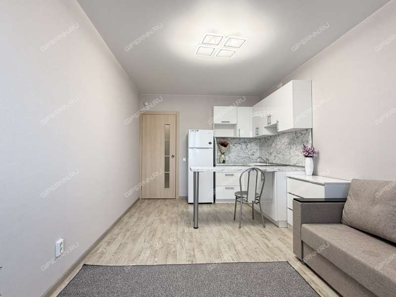 квартира-студия на Космической улице дом 34 к1
