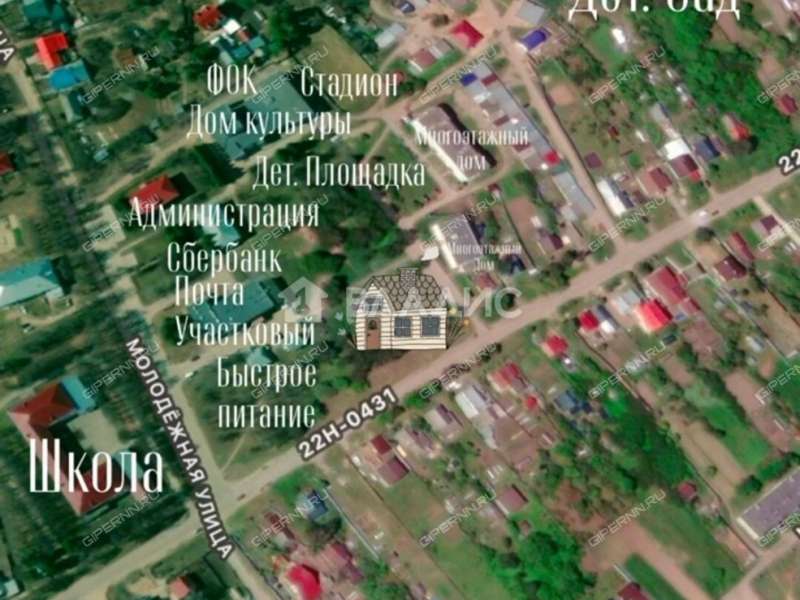 помещение под помещение свободного назначения на Центральной улице село Каменки