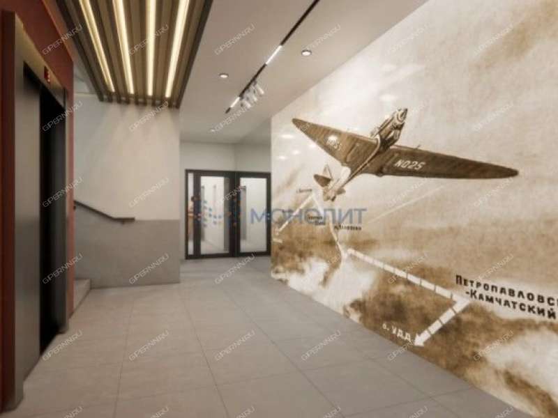 двухкомнатная квартира в новостройке на Красноуральской улице