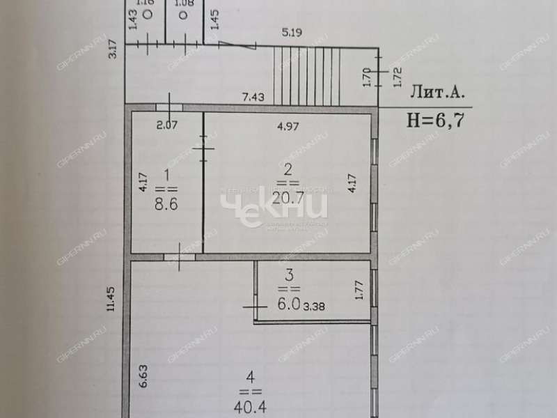 дом в Интернациональном переулке город Лысково