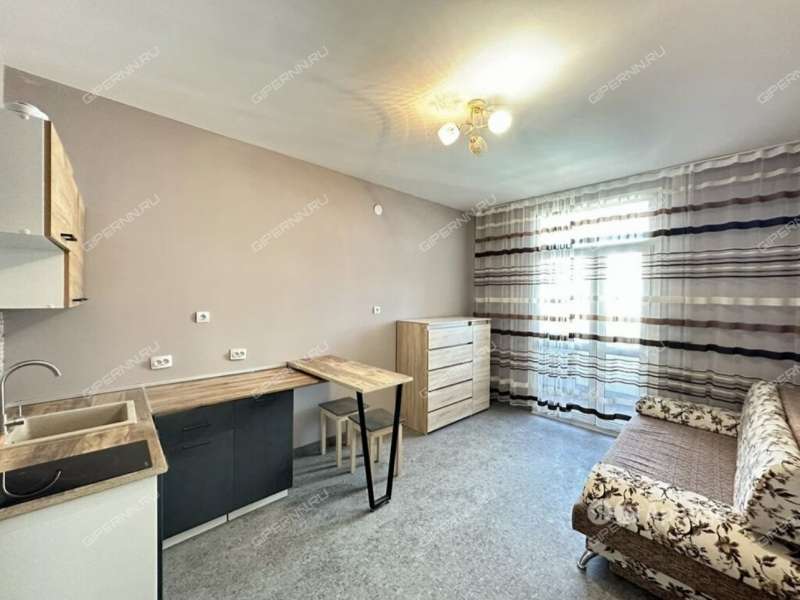 квартира-студия на Черкесской улице дом 17 деревня Анкудиновка