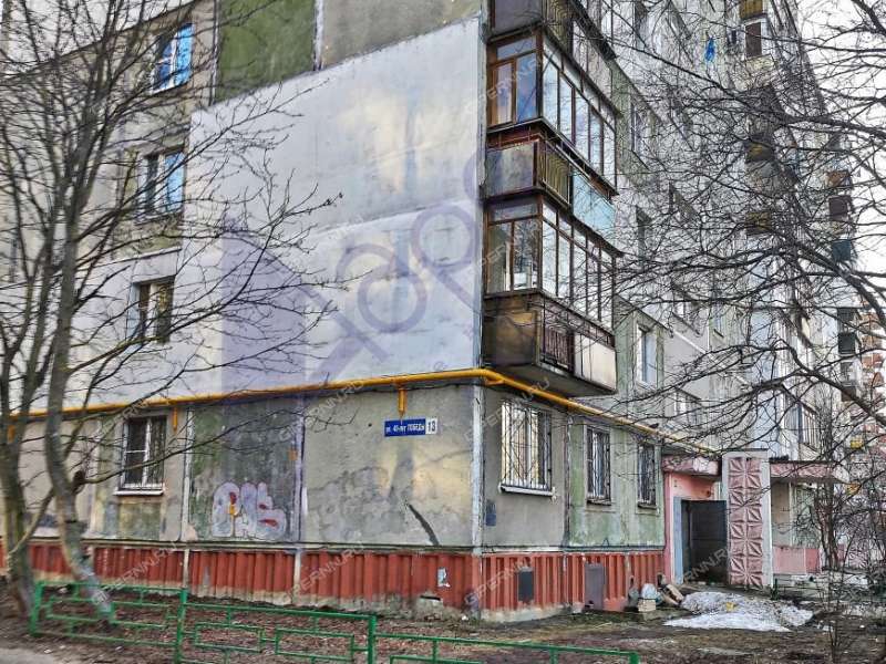 трёхкомнатная квартира на улице 40 лет Победы дом 13