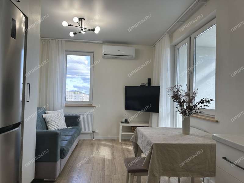 двухкомнатная квартира на улице Цветочная дом 12 к3