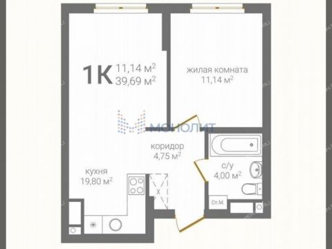 1-komnatnaya-ul-2-ya-oranzhereynaya-d-2 фото