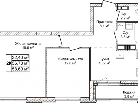 2-komnatnaya-zhk-novoe-olgino-dom-1 фото
