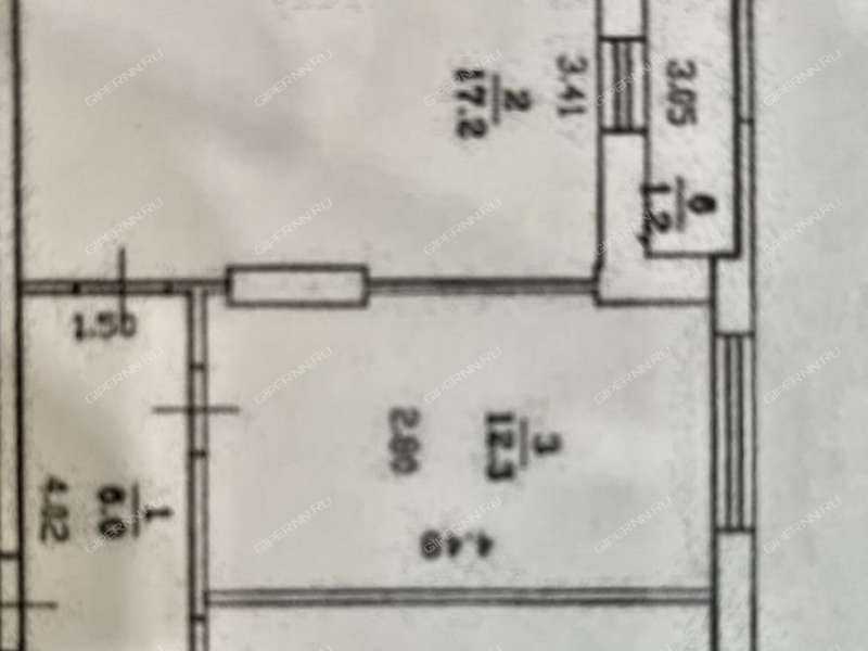двухкомнатная квартира на улице Сазанова дом 15