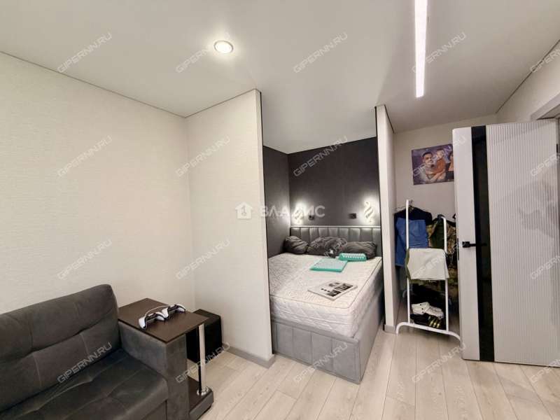 однокомнатная квартира на улице Чугунова дом 15 город Бор