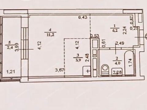 kvartira-studiya-derevnya-ankudinovka-kstovskiy-rayon фото