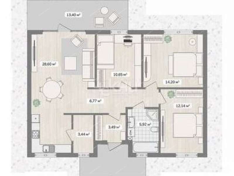 дом на Спортивная КП Новая деревня Владыкино