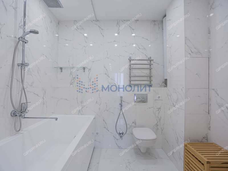 трёхкомнатная квартира на улице Родионова дом 192 к4