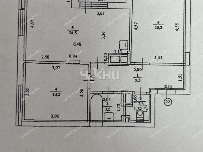 двухкомнатная квартира на улице Академика Сахарова дом 99 к1