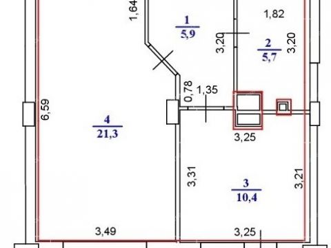 1-komnatnaya-ul-delovaya-d-22 фото