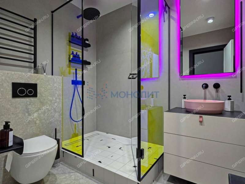 двухкомнатная квартира на улице Цветочная дом 12 к2