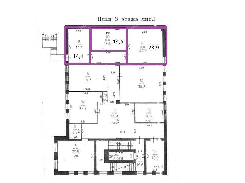 помещение под офис на Кожевенная ул, д.1А