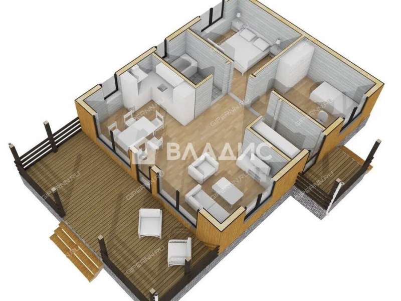 дом на улице Остоженка деревня Кувардино