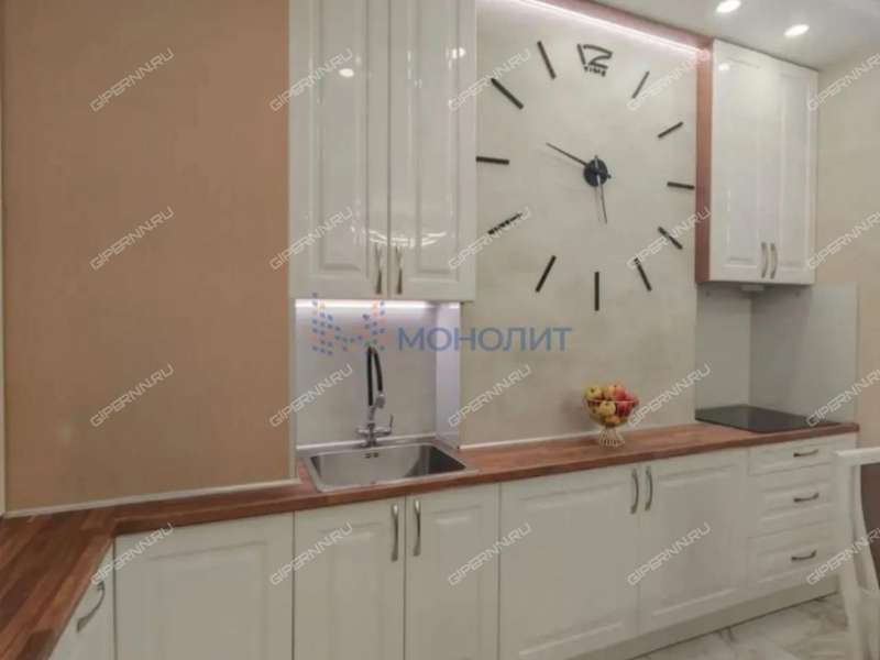 двухкомнатная квартира на Анкудиновское шоссе дом 11б город Нижний Новгород