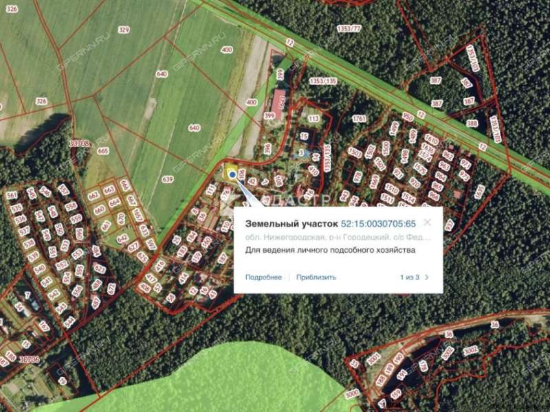 земельный участок 10 соток деревня Березники
