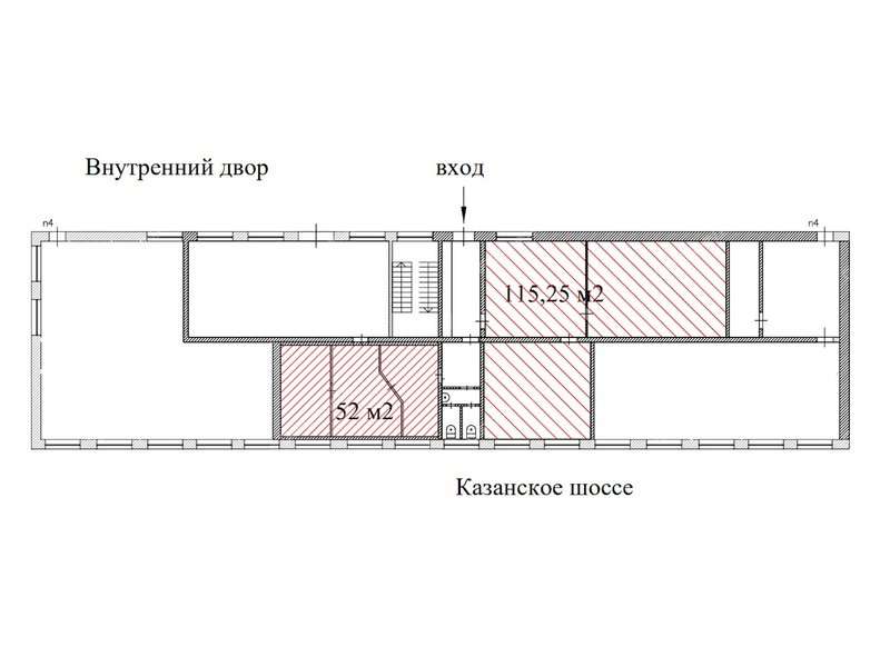 помещение под офис на Казанское ш, д. 6