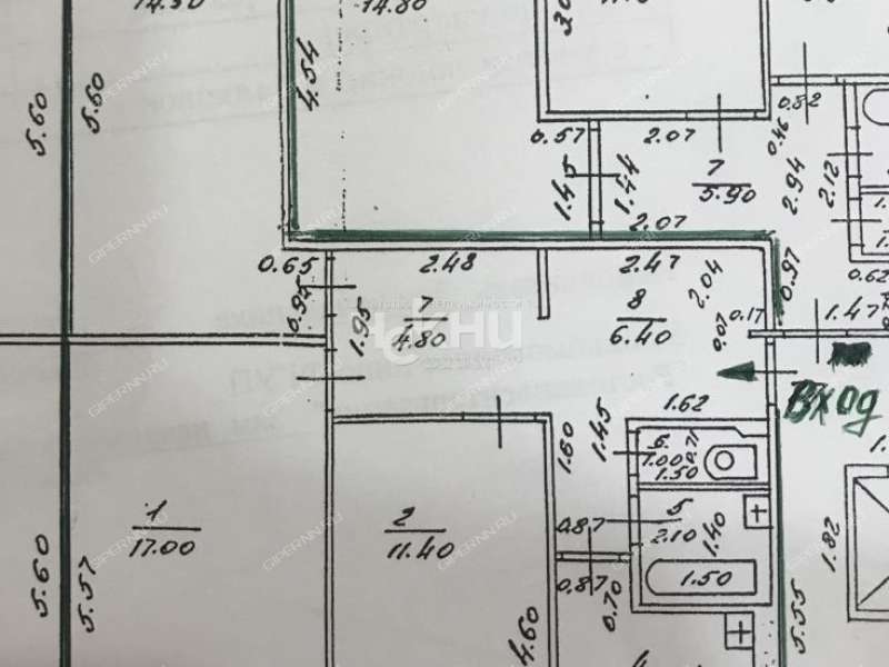 трёхкомнатная квартира на проспекте Кораблестроителей дом 32