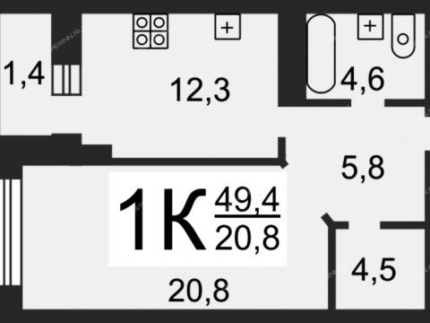 1-komnatnaya-ul-40-let-pobedy-d-4 фото