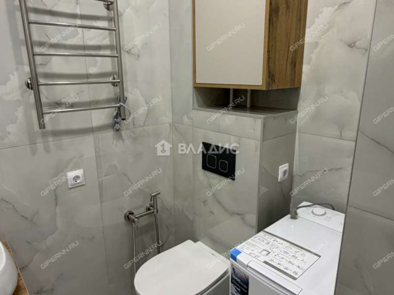 однокомнатная квартира на улице Героя Советского Союза Аристархова дом 9