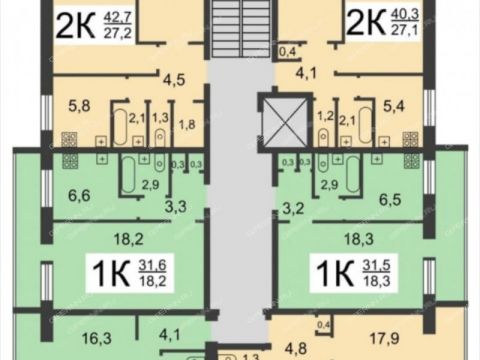 1-komnatnaya-ul-marshala-zhukova-d-9 фото