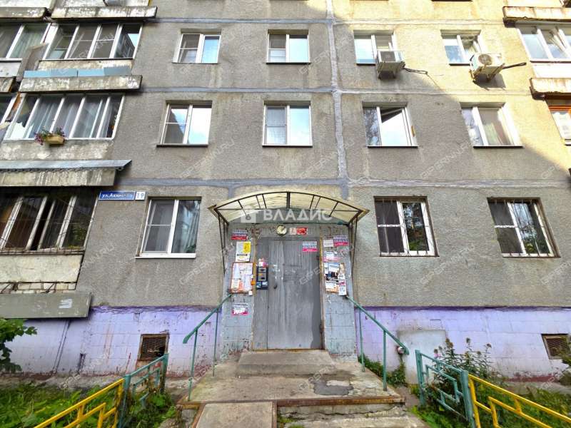 трёхкомнатная квартира на улице Сергея Акимова дом 19