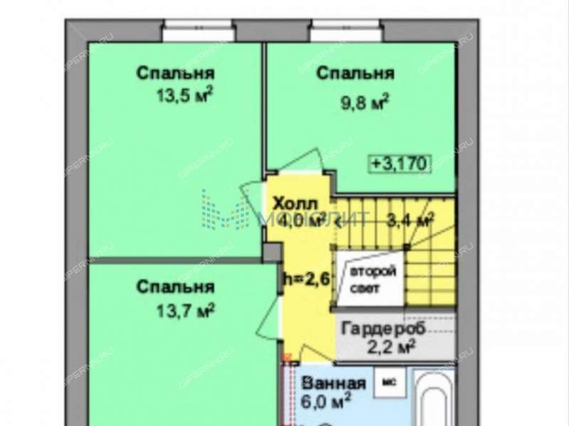 дом на улице Садовая деревня Малая Ельня