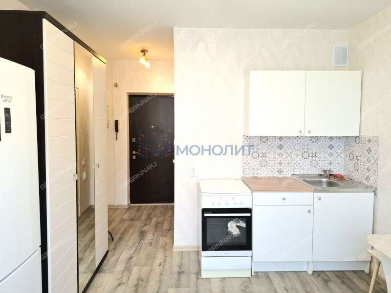 квартира-студия на Бурнаковской улице дом 55