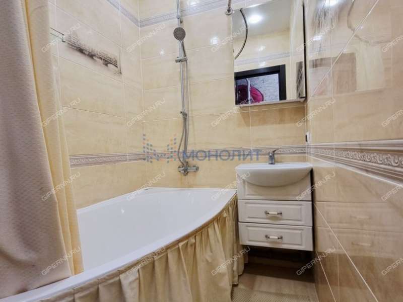 двухкомнатная квартира в переулке Кипарисов дом 1