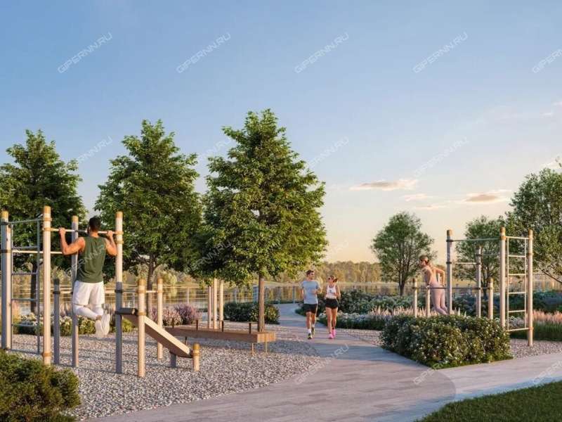 двухкомнатная квартира в ЖК Левел Волга, корпус 4
