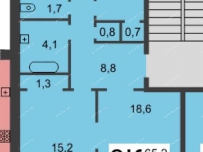 комната в доме 34 на проспекте Ильича