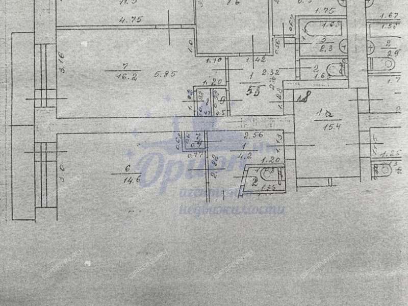 трёхкомнатная квартира на Московском шоссе дом 314а
