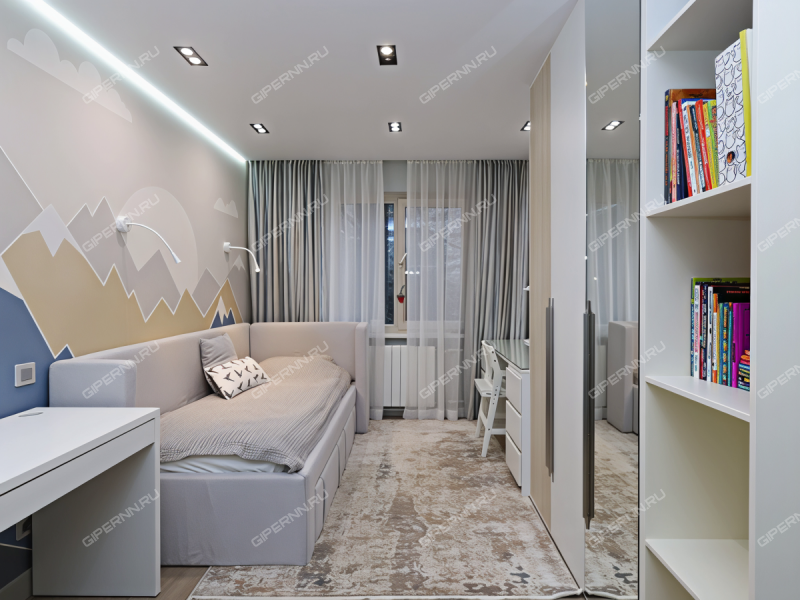 трёхкомнатная квартира на Волжской набережной дом 11