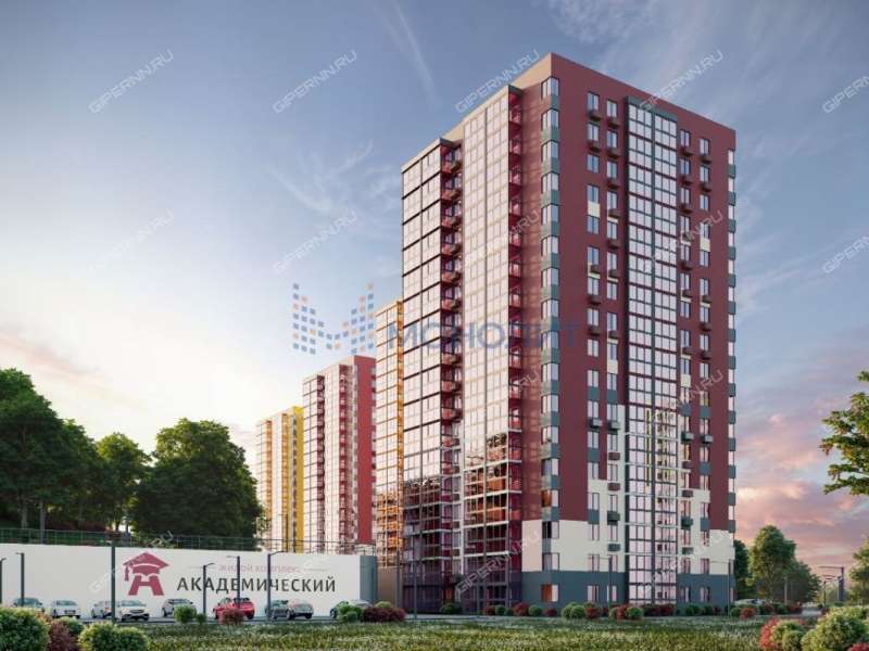 квартира-студия на Академической улице дом 21 деревня Афонино