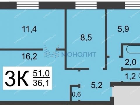 3-komnatnaya-ul-iyulskih-dney-d-5-k1 фото
